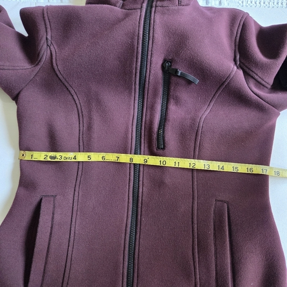 Andrew Marc Deep Burgundy Performance Soft Shell Jacket - Picture 4 of 8